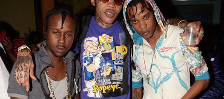 Popcaan, Vybz Kartel and Tommy Lee Sparta