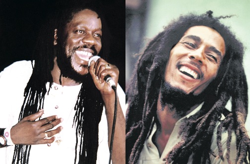 Dennis Brown and Bob Marley