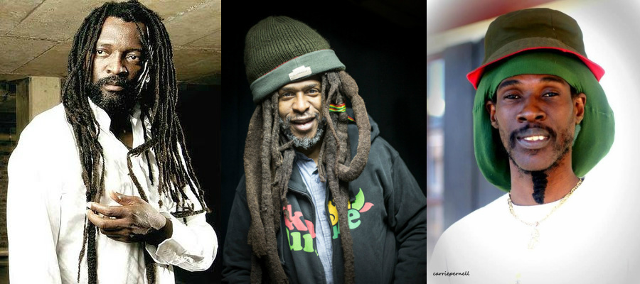 Lucky Dube, David Hinds and Vaughn Benjamin